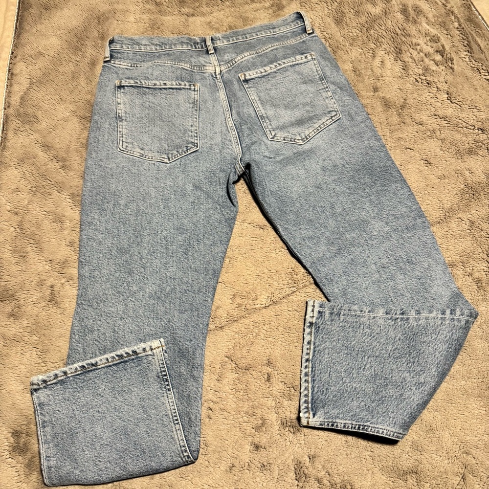 AGolde Riley High Rise Crop Jeans - Picture 4 of 8